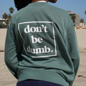 dbd. Pigment Dye Crew sweatshirt product detail